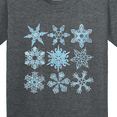 thumbnail image 4 of Inktastic Winter Snowflakes Youth T-Shirt, 4 of 5