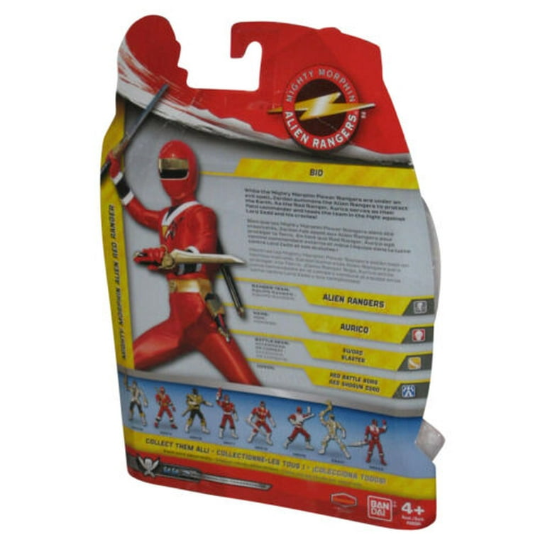 Power Rangers Super Megaforce Alien Red Ranger 5-Inch Action Hero