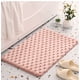 thumbnail image 1 of Xiao Hua Alfombra de baño antideslizante de felpa peluda, lavable a máquina, color rosa A, 40,6 x 60,9 cm, 1 of 5