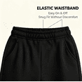 thumbnail image 4 of Girls High Waisted Pants Stretch Casual Pant with Pockets - Soft Comfortable Everyday Bottoms for School & Play, Elastic Waist, 4 of 8