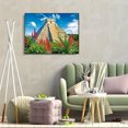 thumbnail image 1 of Cuadros Decorativos Kit de pintura por números DIY paisaje mano aceite arte imagen artesanía decoración de pared (4) Wdftyju embutido en tela, 1 of 9