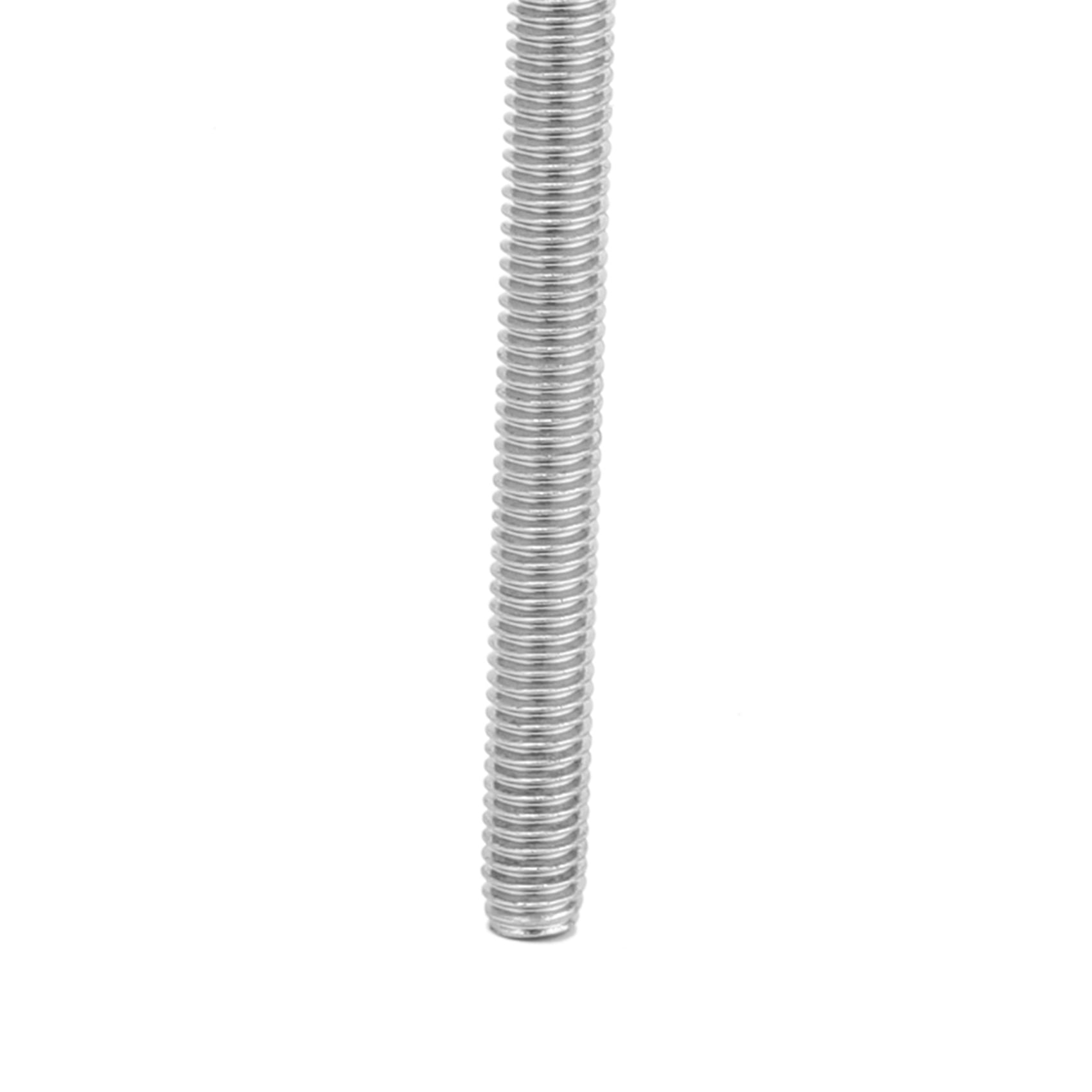 M6 x 150mm 304 Stainless Steel Fully Threaded Rod Bar Studs Hardware 20 Pcs