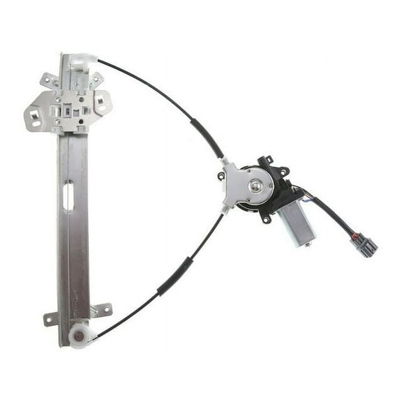 Power Window Regulator and Motor Assembly 1 - Compatible with 2003 - 2007 Honda Accord Coupe 2-Door 2004 2005 2006