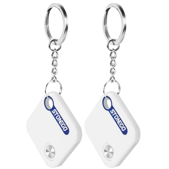 Smart Bluetooth GPS Tracker - Compatible with Apple Find My App - MFI Certified iTag Anti-Loss Device - Car Key, Pet, Child Locator - Real-Time Tracking and Lost Item Alert