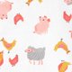 thumbnail image 4 of Pijama 4 pzas Carter´s Child of Mine Blanco Estampado animales 4T, 4 of 4