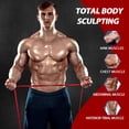 thumbnail image 2 of Set de entrenamiento Resistance Bands LEEKEY de 5 a 85 libras para fitness, 2 of 6