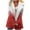 Red, variant on Winter Warm Jackets for Womens Fashion Plus Size Zip Up Composite Plush Button Lapels Jacket Outwear Coat