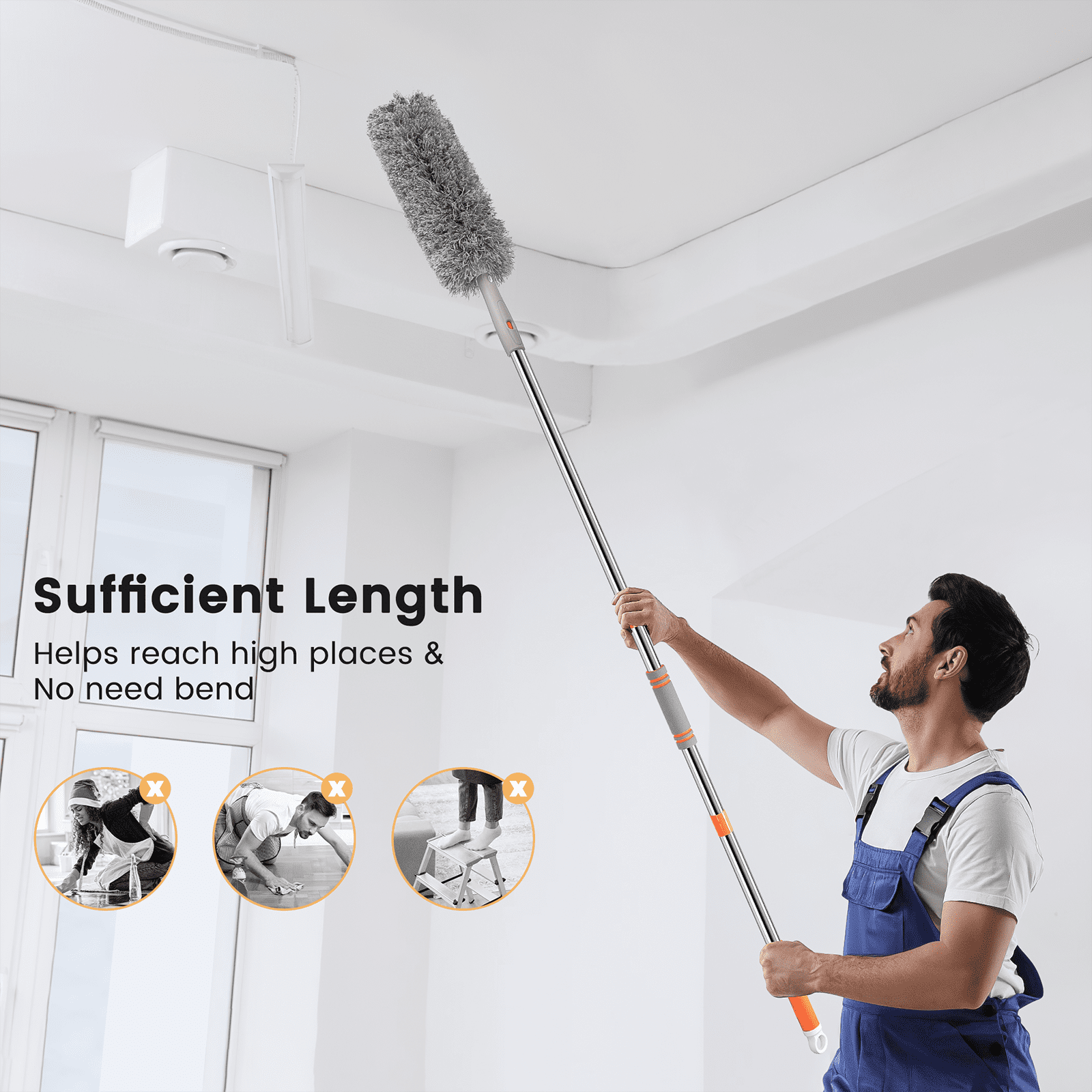 Super Multi-Functional Handheld Electric Cleaning Brush - For Light Sleepers