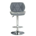 thumbnail image 3 of Heavenly Collection Modern Adjustable Stool with stainless steel frame, 3 of 3