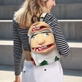 thumbnail image 5 of Lsque Sml Jeffy Pattern Canvas Daypack, Durable Backpack, High-quality Versatile Backpack,Vintage Compact Backpack-Medium, 5 of 6