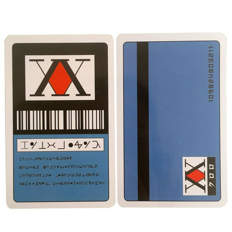 SHIYAO 1 Pc Hunter X Hunter License Card, Cosplay Hisoka Kurapika