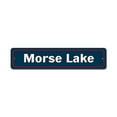 thumbnail image 2 of Lake Name Entrance Novelty Sign, Metal Wall Decor - 4x18 inches, 2 of 4