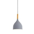 thumbnail image 1 of Minimalism Wood Metal Pendant Light, Nordic Style Colorful Pendant Lamp, Modern Farmhouse Pendant Lighting, Pendant Light Fixture for Over Kitchen Island Dining Room Table Entrance, 1 of 7