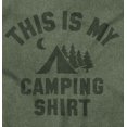 thumbnail image 2 of My Camping Shirt Outdoor Nature Cute Unisex Plus Size Graphic Tee Brisco Brands 4X, 2 of 6