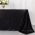 thumbnail image 4 of BalsaCircle 90x132 in Black Sequin Dots Polyester Rectangle Tablecloth Party Events Reception Decorations Supplies, 4 of 8