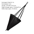 thumbnail image 4 of Soidarity Kayak inflable de 18 pulgadas, accesorio de freno a la deriva, canoa, recuperación de remo, accesorio de cuerda de pesca reemplazable, Deportes acuáticos Negro, 4 of 6