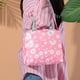thumbnail image 5 of Naiovety Fiambrera portátil, bolsa de tela impermeable, enfriador térmico de alimentos, bolsa de almacenamiento de Picnic con aislamiento de flores, Kits de desorden para acampar Negro Naiovety OD027724-04, 5 of 6