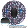 thumbnail image 4 of Disketp Watercolor Marine Animals Small Mouse Pad 7.9x7.9 Inches,Washable Round Mousepad for Office Laptop Computer,Non-Slip Rubber Base Mouse Pads for Wireless Mouse, 4 of 8