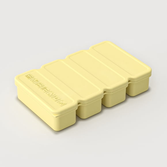 Molde de silicona for cubitos de hielo de gran capacidad con tapa, perfecto for almacenar hielo y hacer moldes de prensa