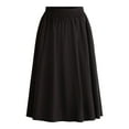 thumbnail image 4 of Time and Tru Women's Tiered Pull-On Skirt, Sizes XS-4X, 4 of 5