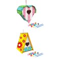 thumbnail image 1 of 2 Casas De Pájaros De Madera Para Niñas Y Niños, Casa De Pájaros De Madera Sin Terminar DIY shamjiam kits de construcción para niños, 1 of 8