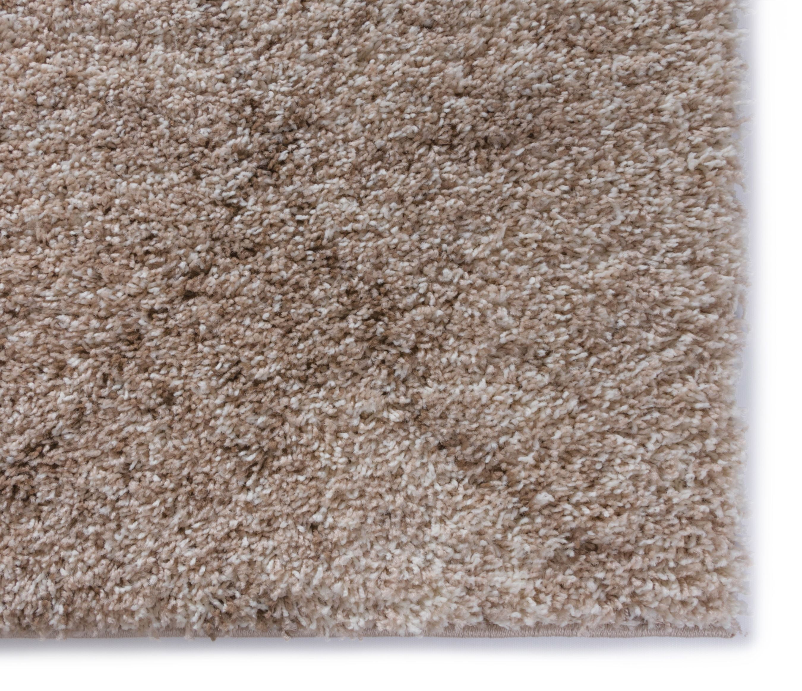 Well Woven Madison Shag Moroccan Lattice Contemporary Vanilla 3'3" x 5'3" Thick Area Rug