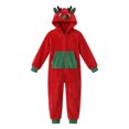 thumbnail image 3 of Onesie Family Christmas Pajamas Matching Sets Holiday Sleepwear Christmas Pajamas Onesie Animal Jumpsuit Sleepwear Adult Couples, 3 of 7