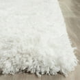 thumbnail image 4 of SAFAVIEH Supreme Charlton Solid Plush Polyester Shag Area Rug, Ivory, 3' x 5', 4 of 4