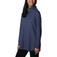 thumbnail image 5 of Columbia Women's Holly Hideaway Waffle Cowl Neck Pullover, Nocturnal, Medium, 5 of 9