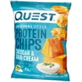 thumbnail image 2 of Quest Original Style Protein Chips, Cheddar & Sour Cream, 19g of protein, 8 Pack, 2 of 8