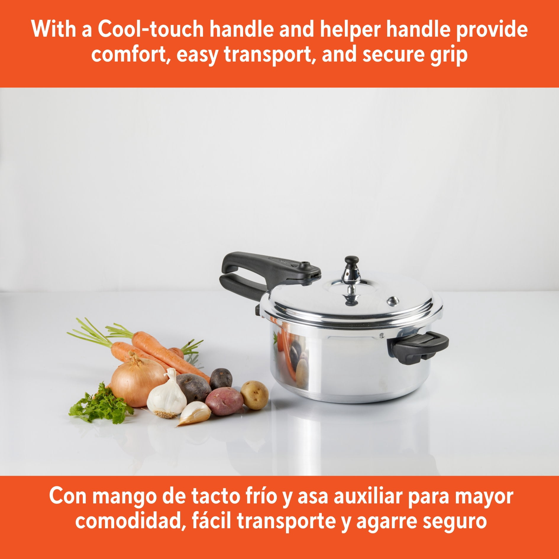 IMUSA 4.2Qt Basic Pressure Cooker