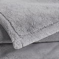 thumbnail image 3 of Royal Velvet  Lavish Plush Solid Blanket Twin/Twin XL - Grey, 3 of 5