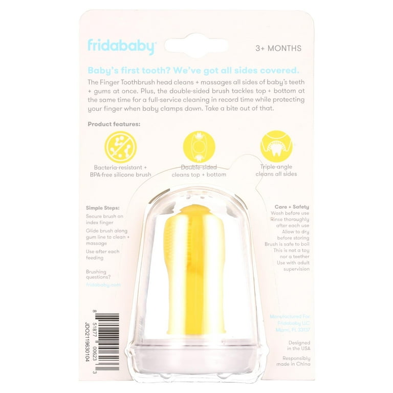 Frida Baby SmileFrida Finger Toothbrush for Baby to Infant Dental