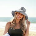 thumbnail image 3 of Tirrinia Wide Brim Sun Hat UPF 50 Foldable Bucket Summer Hat for Women Girls, 3 of 7