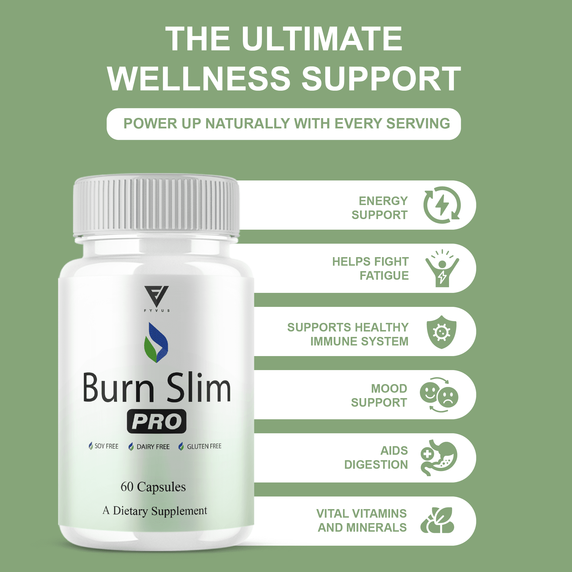 (3 Pack) Burn Slim Weight Management, BurnSlim Pro Overall Health Support Pills (180 Capsules)