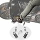 thumbnail image 1 of 1-1 / 4 "Reposapiés Reposapiés Pedales Motocicleta Reemplazo universal Titular corto Cola PEDOS DE PIEZAS DE FOOTOS, 1 of 8