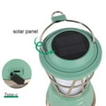 thumbnail image 4 of Wweixi Camping Lantern Outdoor LED Tent Lamp Flashlight Solar Rechargeable Portable Adjustable Hanging Safety Light Torch Black, 4 of 6
