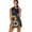 Blue Butterfly, variant on Yuyamidu Hippie Vintage Floral Golf Dress for Women Size XS with Built-in Shorts Active Exercise Athletic Dresses for Women Zipper Collared Sports Activewear Dress with Pockets