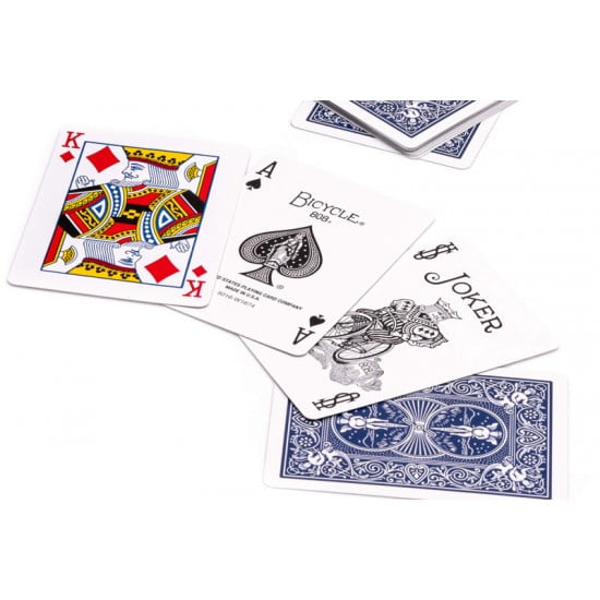 Bicycle Poker Size Standard Index Playing Cards 1 ea (Pack of 6)