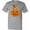 Athletic Heather, variant on Inktastic Halloween Chihuahua Pumpkin T-Shirt