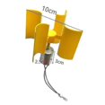 thumbnail image 2 of Mini Vertical Wind Turbine Generator, Wind Turbine Kit, Teaching Model, 2 of 5
