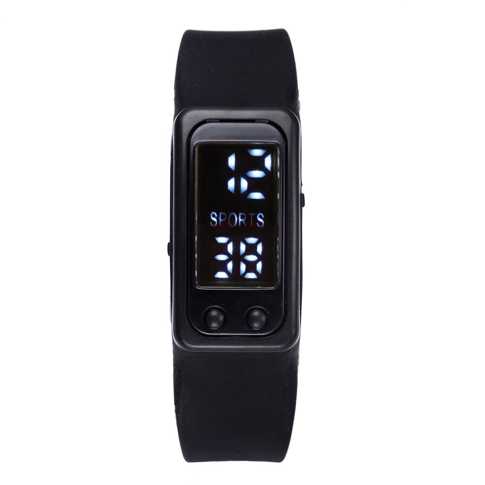 run step watch bracelet pedometer