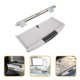 thumbnail image 2 of Juego de bandeja para teclado, soporte deslizante para teclado debajo del escritorio, bandeja para teclado con tornillos deslizantes, 1 Juego, 2 of 5
