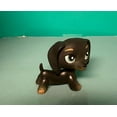 thumbnail image 2 of Authentic Littlest Pet Shop Lps 325 Black Dashchund Green Blue Eyes New, 2 of 3