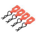 thumbnail image 2 of 4 Uds Hebillas de Clips de Metal Sailing para 1/10 RC naranja, 2 of 10