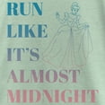 thumbnail image 2 of Girl's Cinderella Run Like It's Midnight  Graphic Tee Mint Large, 2 of 4