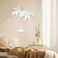thumbnail image 4 of COM1950s Living Room Decorations for Wall Wall Decor Living Room Palm Tree Metal and Wrought Iron Wall Decorations Family Courtyard Living Room Wall Decoration Wall Decorations for Living Room, 4 of 8