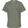 thumbnail image 2 of Drake Men's Pop Art Old School Lab Short Sleeve Crew Neck T Shirt Desert Sage XL, 2 of 2