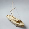 thumbnail image 2 of Ship Assembly Model Diy Kits Wooden Sailing Boat 1:30 Scale Decoration Toy Gift, 2 of 4