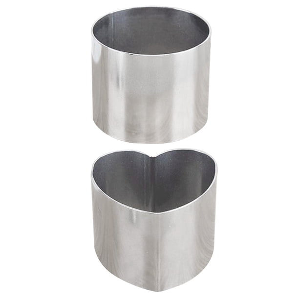 unbranded 2Ud De Mousse De Acero Inoxidable Para Cortar Pasteles Y Repostería Reutilizable Y Duradero